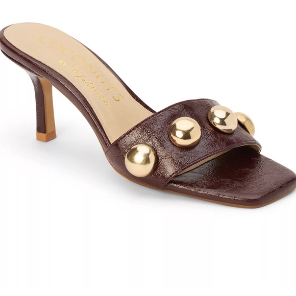 Coconuts Burgundy Leather Slip-On Shoes - Picture 1 of 4